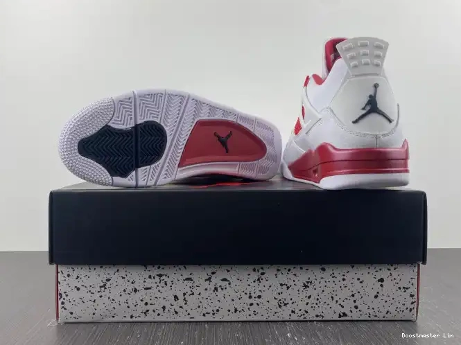 Boostmaster lin Retro Jordan 4 Alternate 89 308497-106 Air 0517